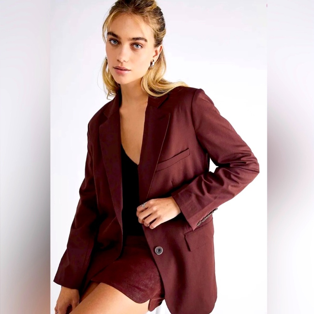 NWT ~ Free People “We The Free” Jay Oversized Boyfriend Blazer.